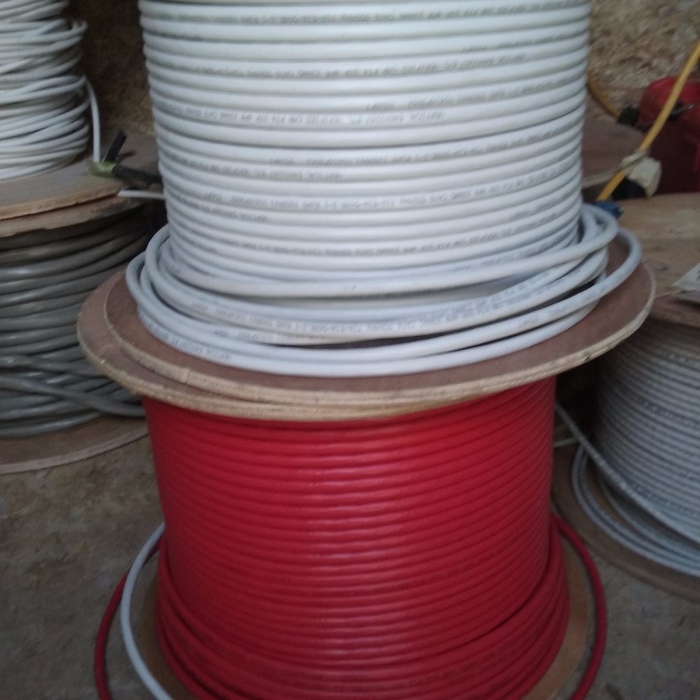 cat6 cable 25+ft length custom shielded bulk red or white solid copper