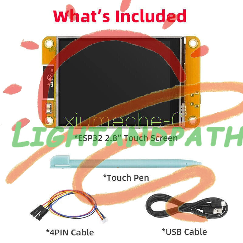 ESP32 WiFi Bluetooth Development Board 2.8in LCD TFT Touch Screen Module 240*320