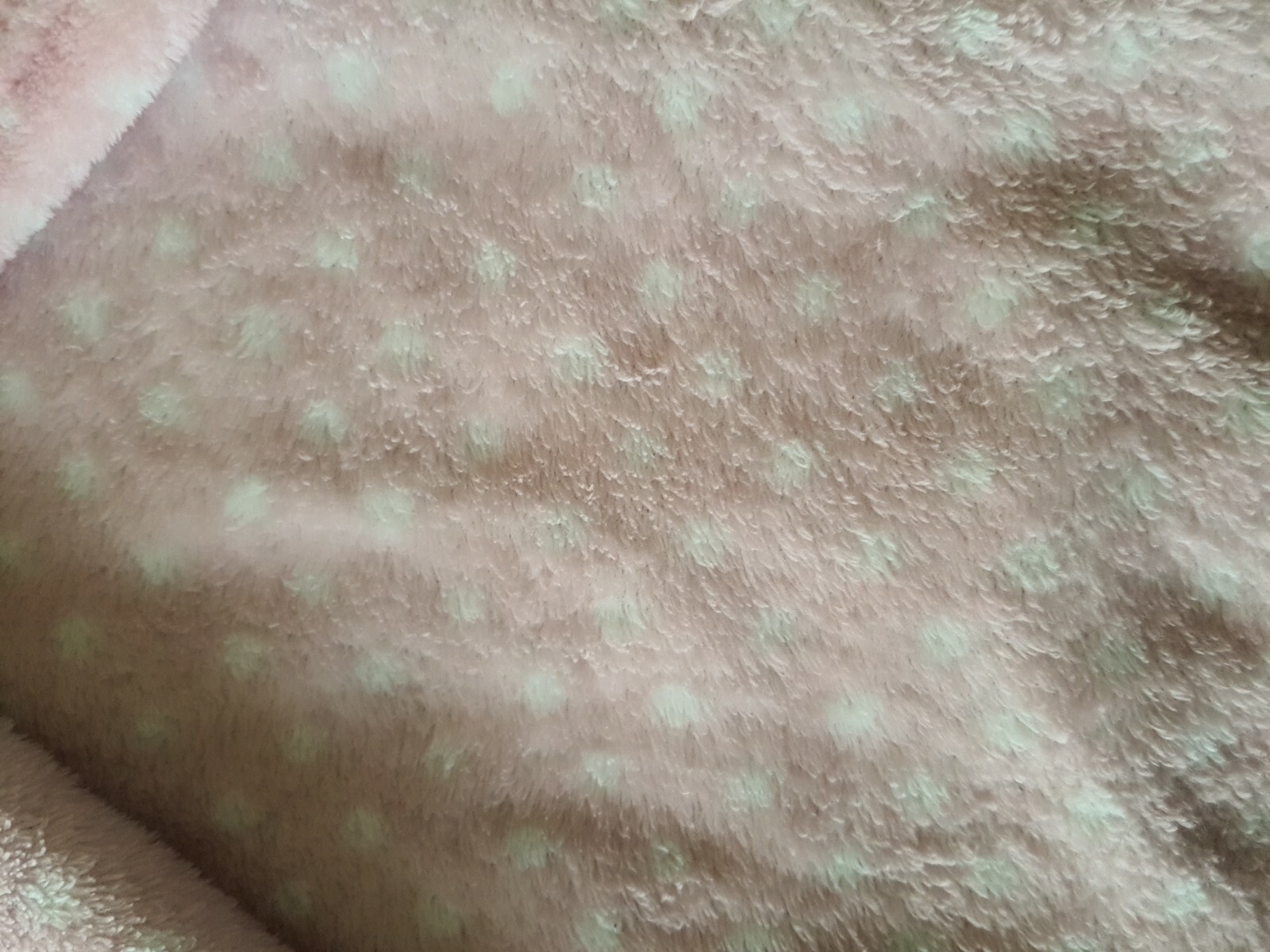 Pink polka dot Security Blanket Lovey RN 118620 manhattan kids baby luxe 30"×36"