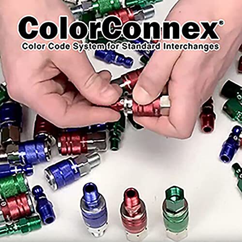 Legacy Manufacturing A71440B-2PK Flexzilla - ColorConnex Quick Coupler Plug