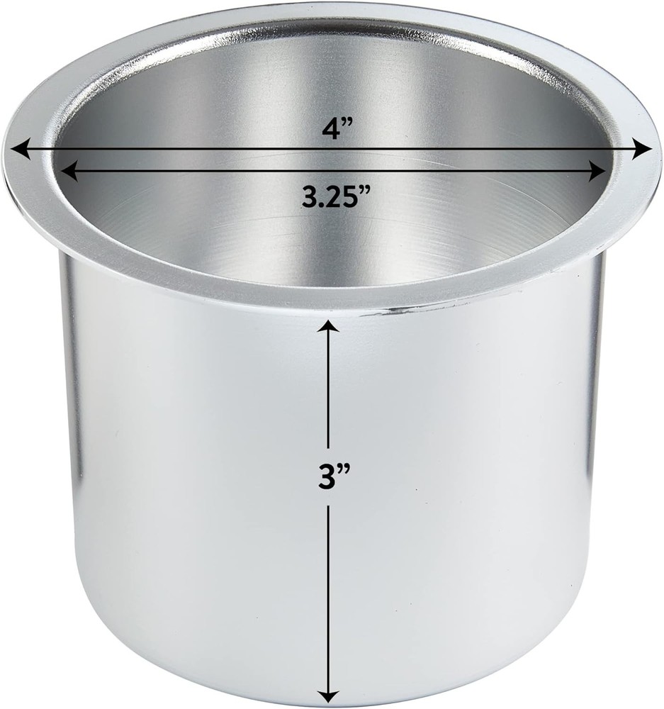 Vivid Silver Poker Table Cup Holder - Durable Design for Ultimate Convenience