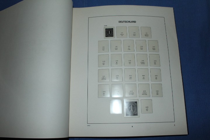 BUND Germany + Berlin DAVO Hingeless binder dustcase BlueLakeStamps Most Useful