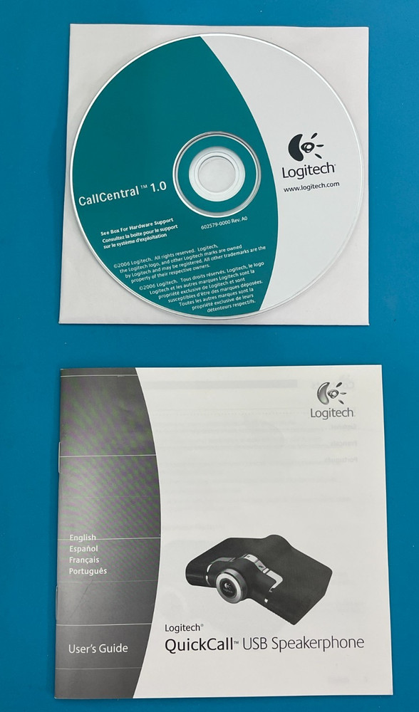 LOGITECH QUICKCALL USB SPEAKERPHONE