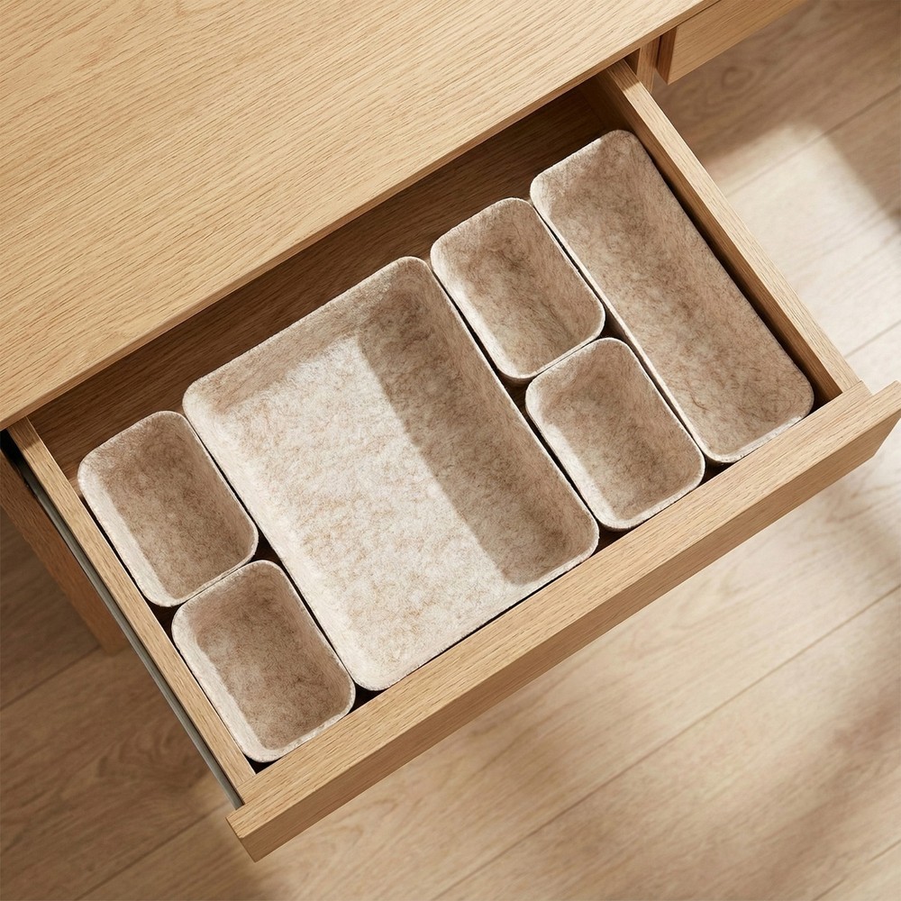 7-Piece Drawer Organizer Set