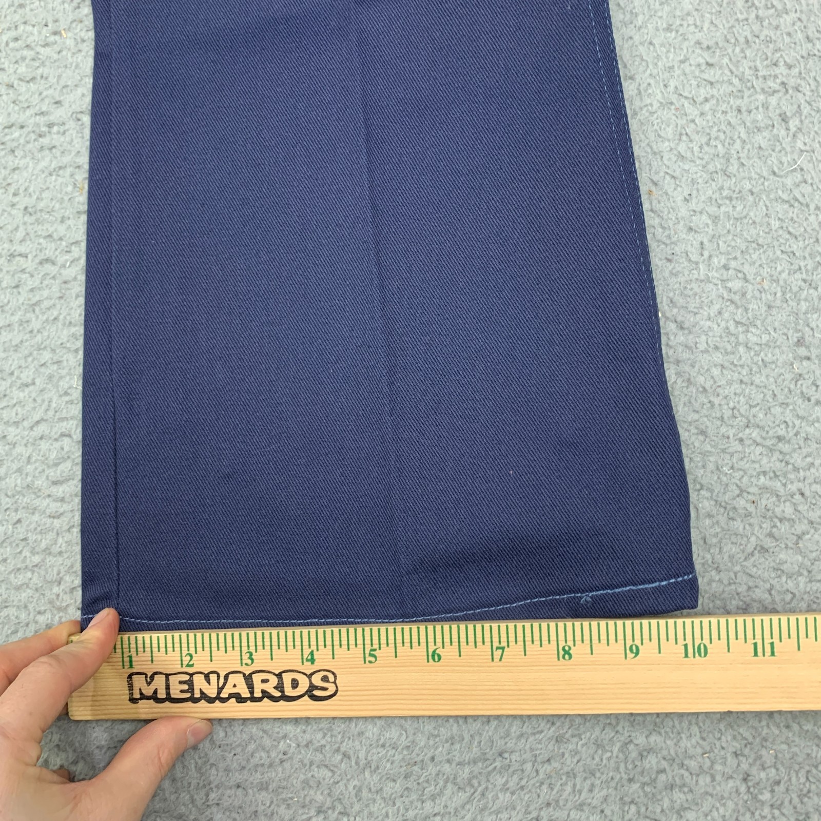 Vintage 70s Mr Leggs Flare Pants Men’s 32x31 Navy Deadstock 1970s NEW