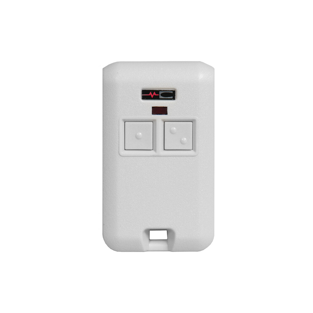 Linear MCS308301 MultiCode 300MHz 2-Channel Key Ring Remote Control Transmitter