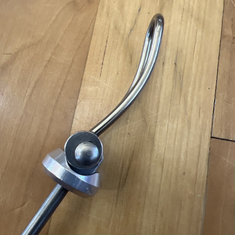 Odyssey Svelte Titanium Front QR Quick Release Skewer Silver