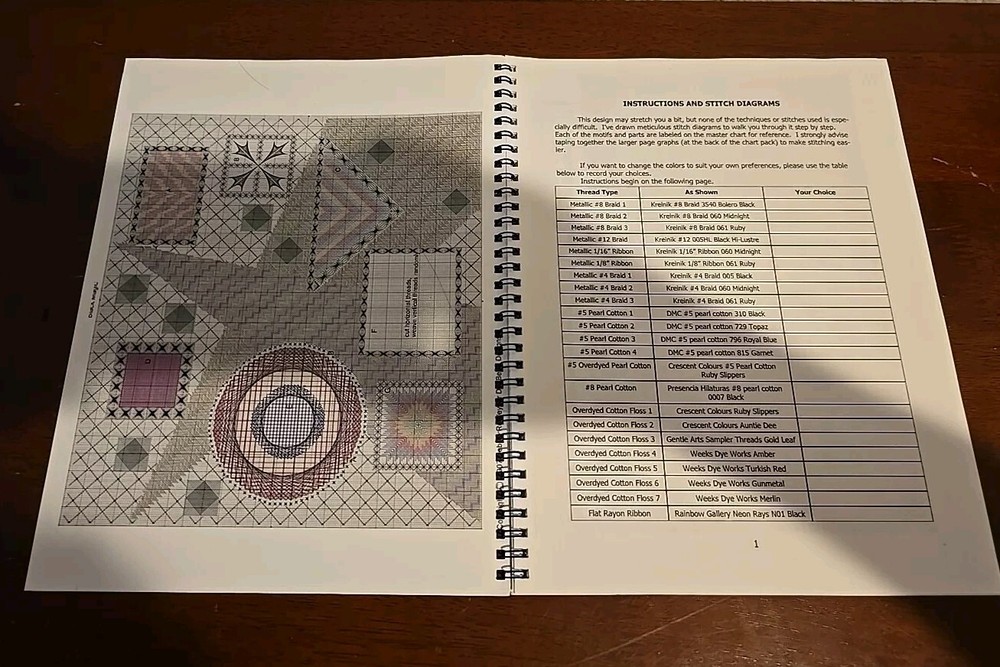 DebBees Designs Needlepoint Pattern Black Magic Debbie Rowley DD 110C 2007