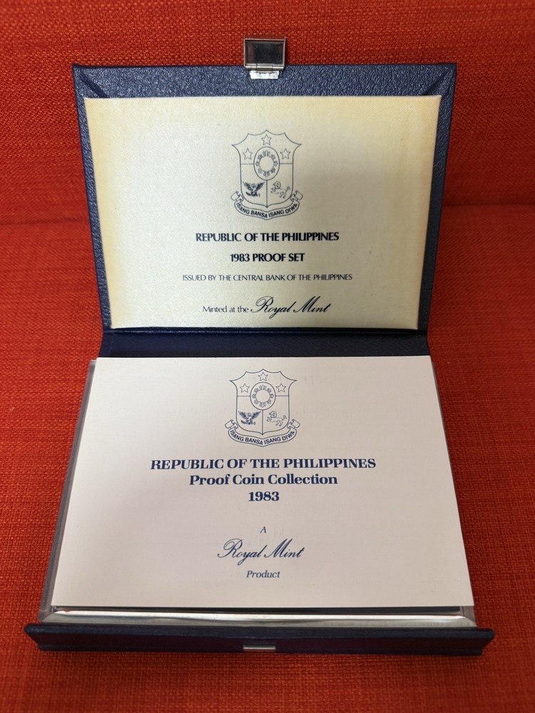 Philippines 1983 Proof Set Scarce