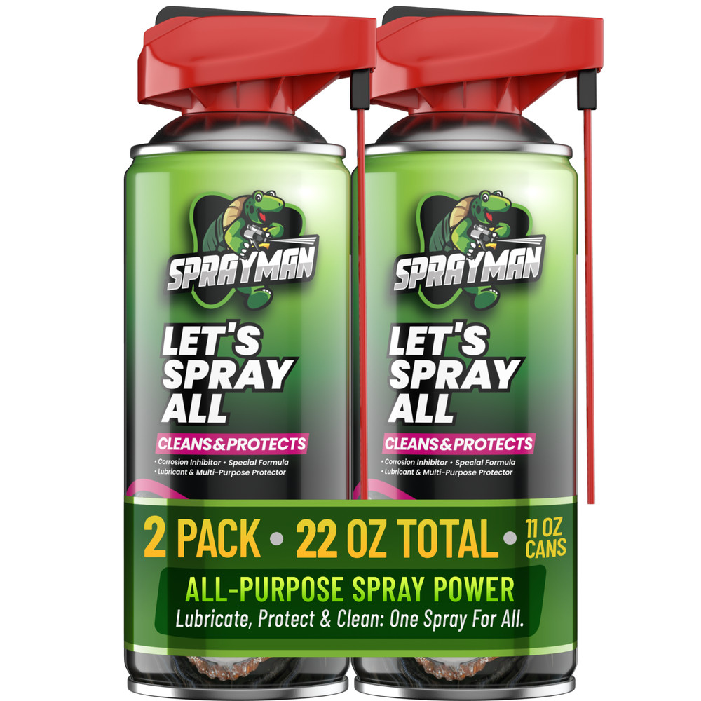 Sprayman Let's Spray All - Multipurpose Spray, 11 fl oz  2 Pack