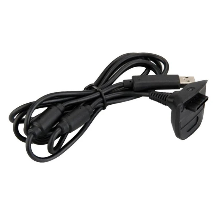 USB Play & Charge Cable for Xbox 360 Wireless Controller 4ft Fast Charging Cord