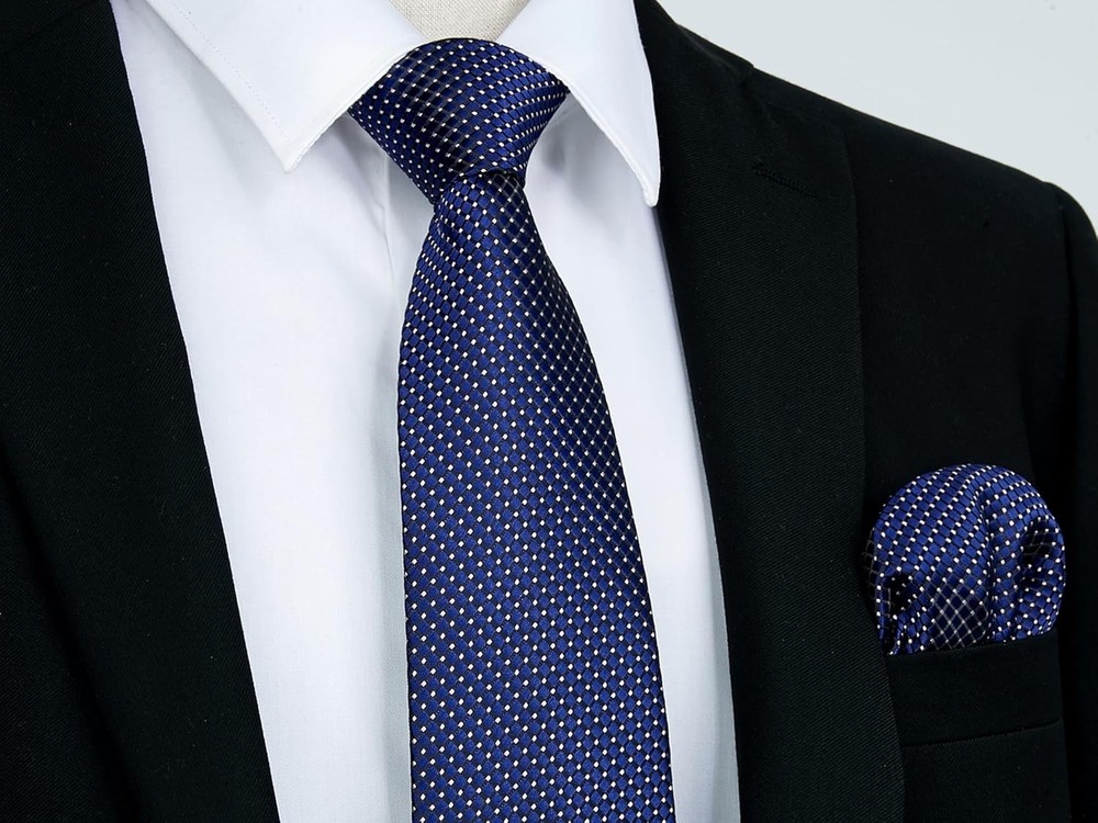 Extra Long Silk Tie and Pocket Square