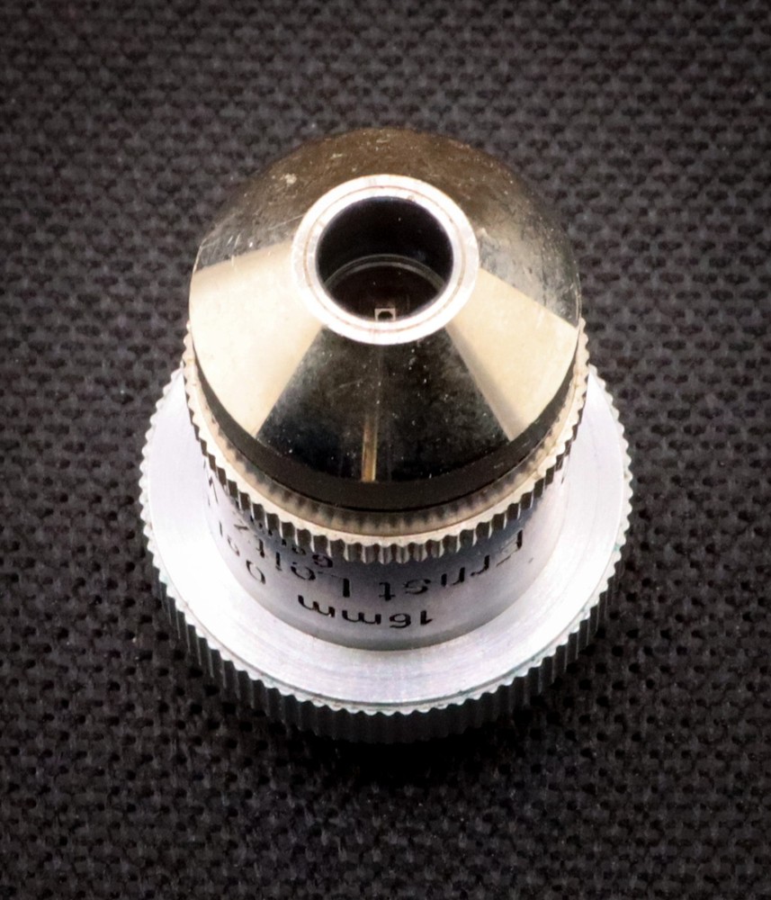 Leitz Microscope 16mm Water Plus Oil Immersion Microscope Objective