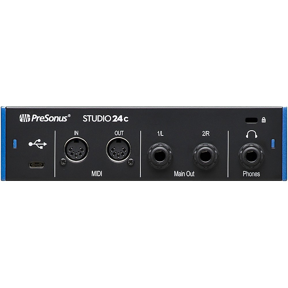 PreSonus STUDIO 24C USB-C 2x2 audio/MIDI interface