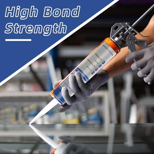 2 Pack Polyurethane Windshield Adhesive Sealant - High Bond Strength Auto