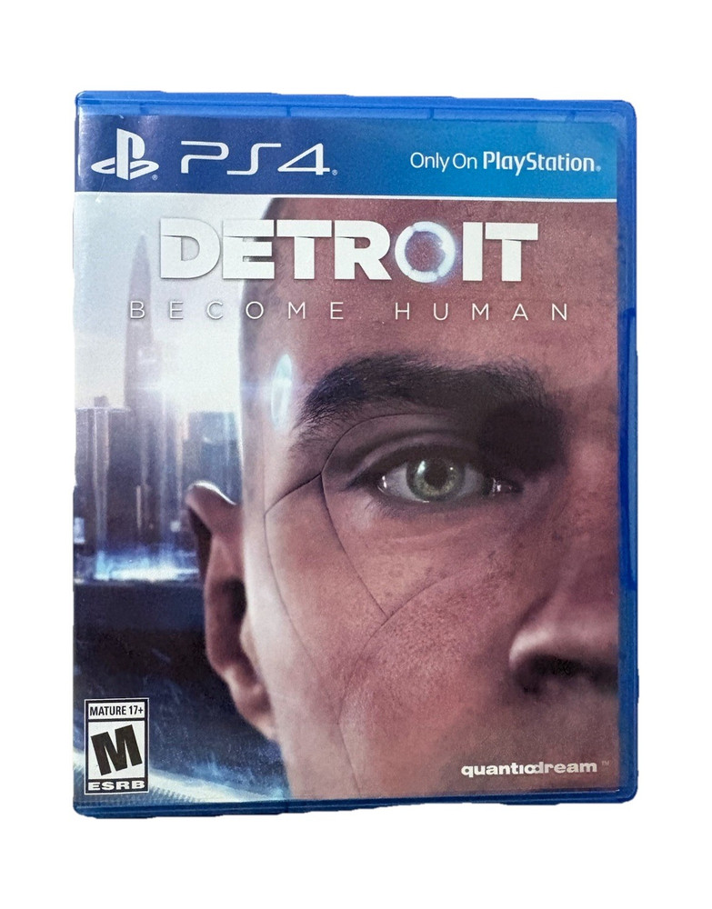 CASE ONLY!!!!  Sony Detroit: Become Human PS4 Action Adventure