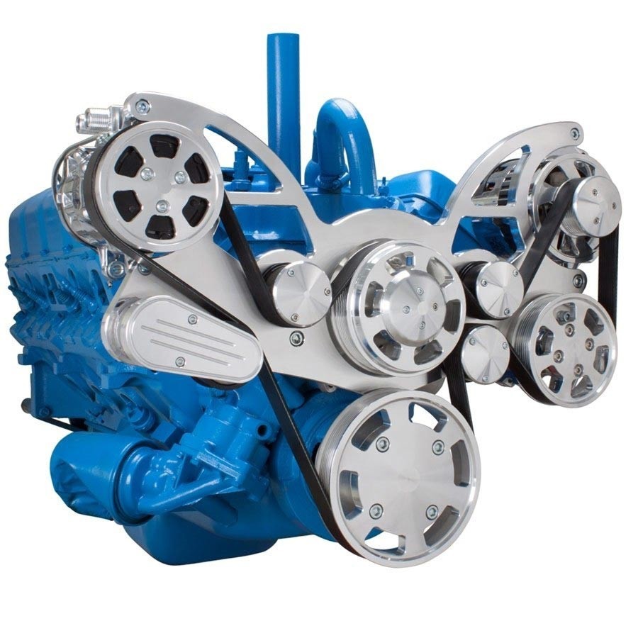 AMC All Inclusive Serpentine System 304 360 401 AC PS ALT Tall Water Pump 79-93