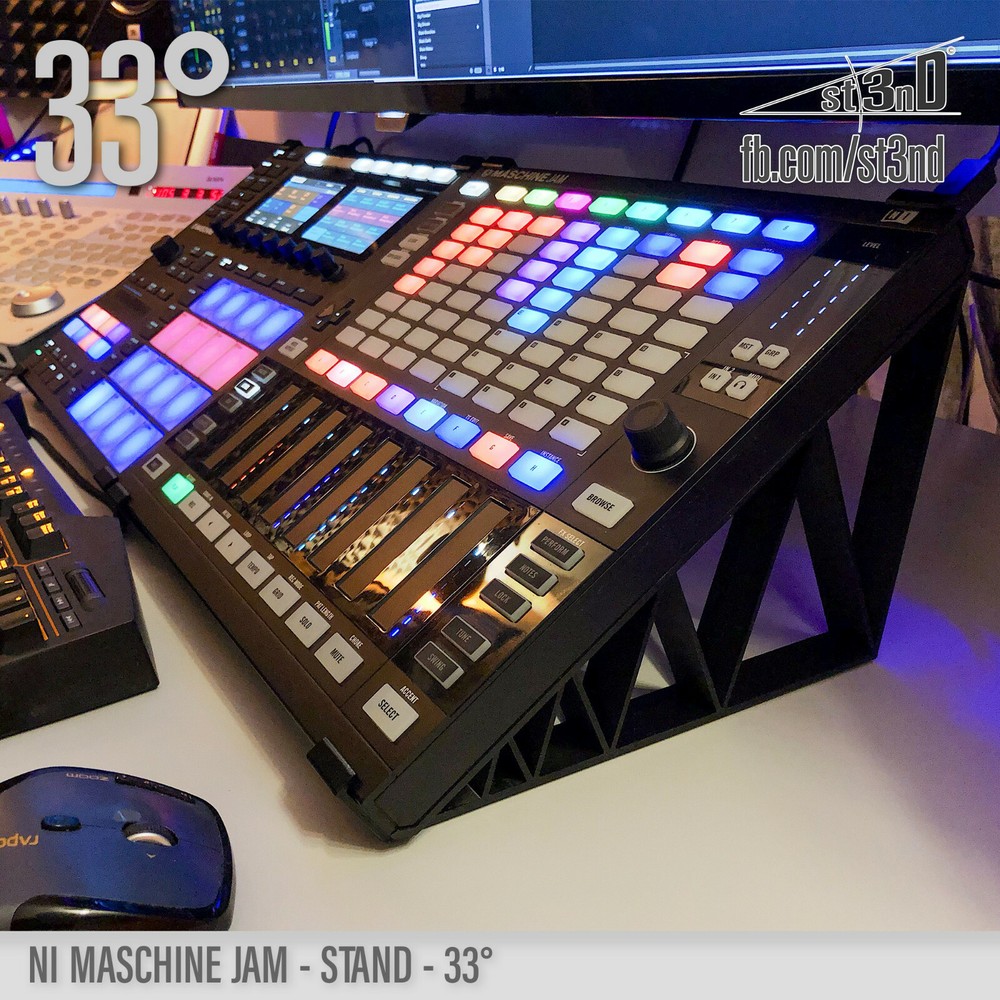 STAND BUNDLE for NI Maschine JAM & MK3 - 30° (3D printed STANDS)