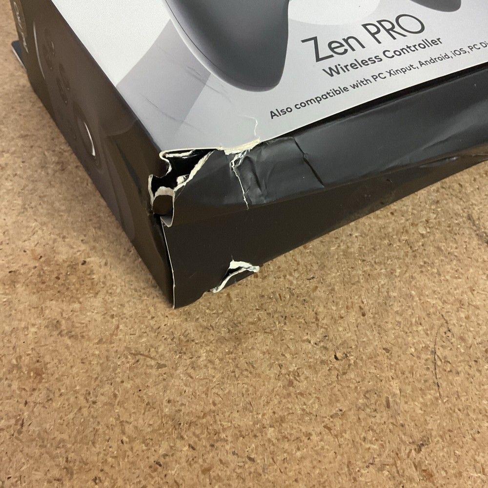 ZEN PRO Wireless Gaming Controller - Black New Damaged Box