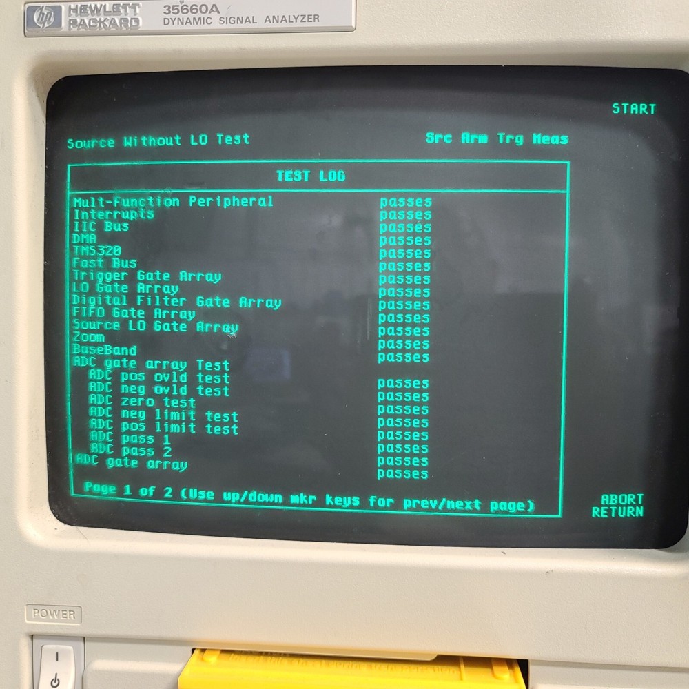 HP 35660A Dynamic Signal Analyzer *Tested*