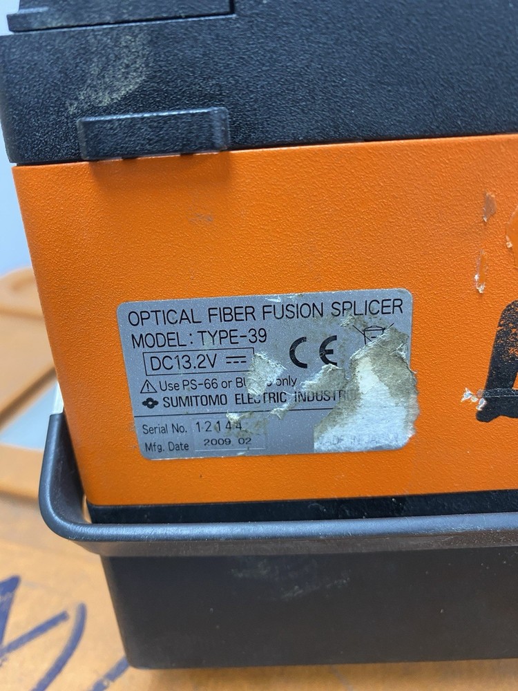 SUMITOMO Type-39 Micro Core DCM Fusion Splicer