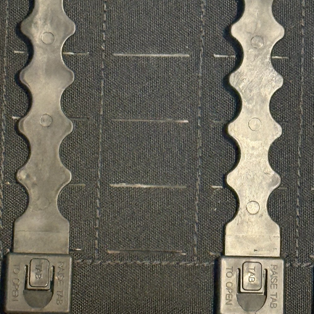 NWOT Mil Spec Monkey/Tactical Tailor Large Patch Panel Laminate - Black