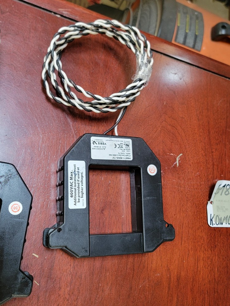 VERIS H6811-400A-1Vmedium split-core current transformer NOS FREE SHIP LOC GG2