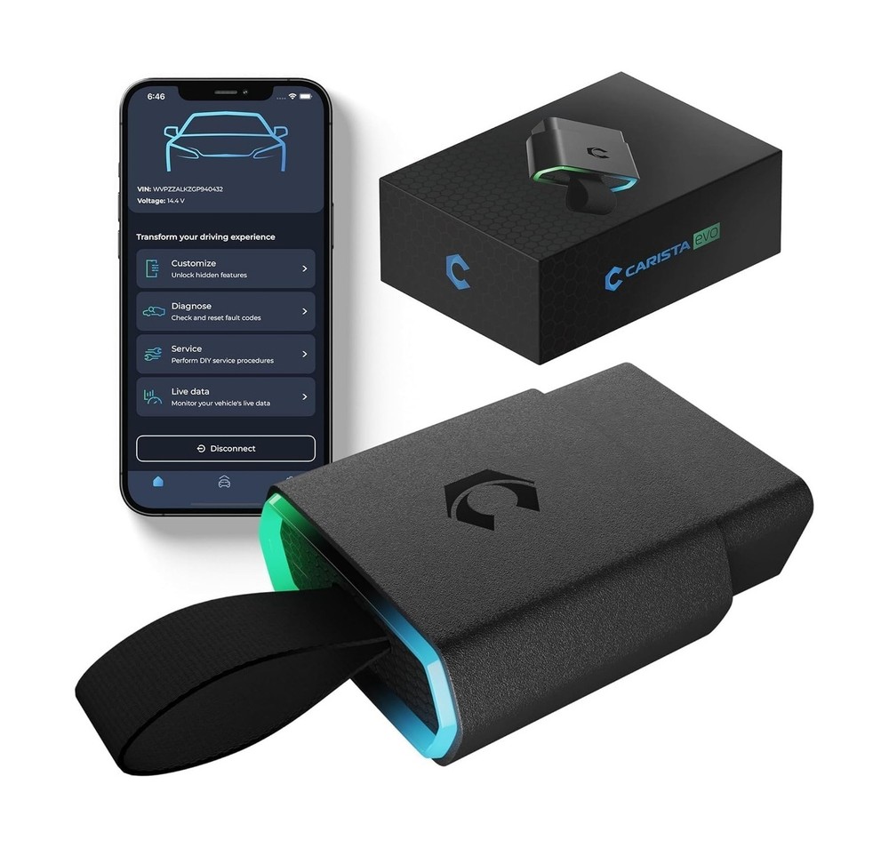Carista EVO - Bluetooth OBD2 Scanner - Car Diagnostic Tool & Code Reader with...