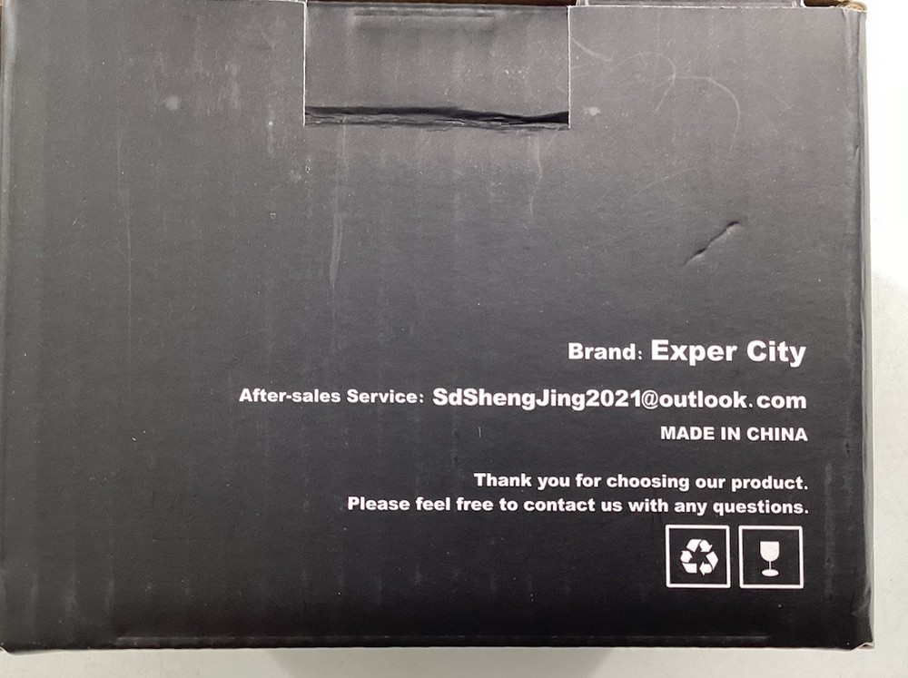 Exper City Watch Box WTC Brown/Cream. E2C-c