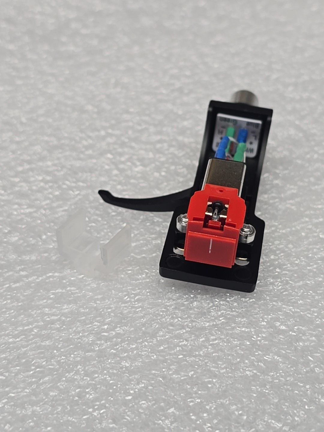 AT3600L Cartridge+ Generic RED Diamond Needle +Technics Style HEADSHELL LOGO B