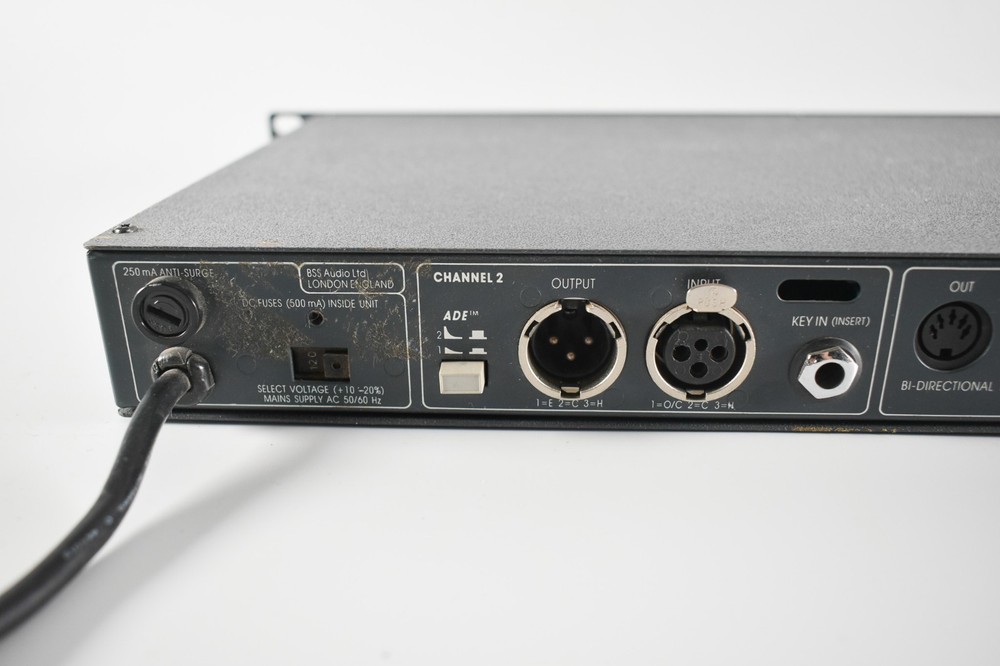 BSS DPR 502 Midi Noise Gate Rack Unit