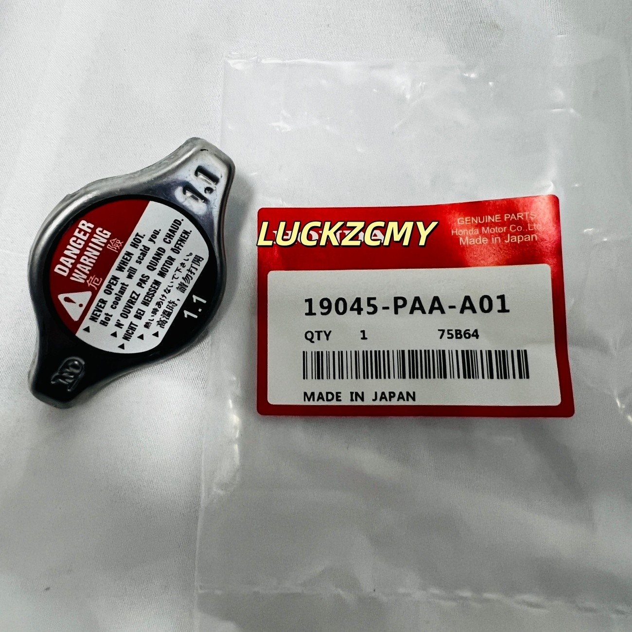 Cooling Radiator Cap 19045-PAA-A01 Fits For Honda Accord Civic Acura CL TL OEM