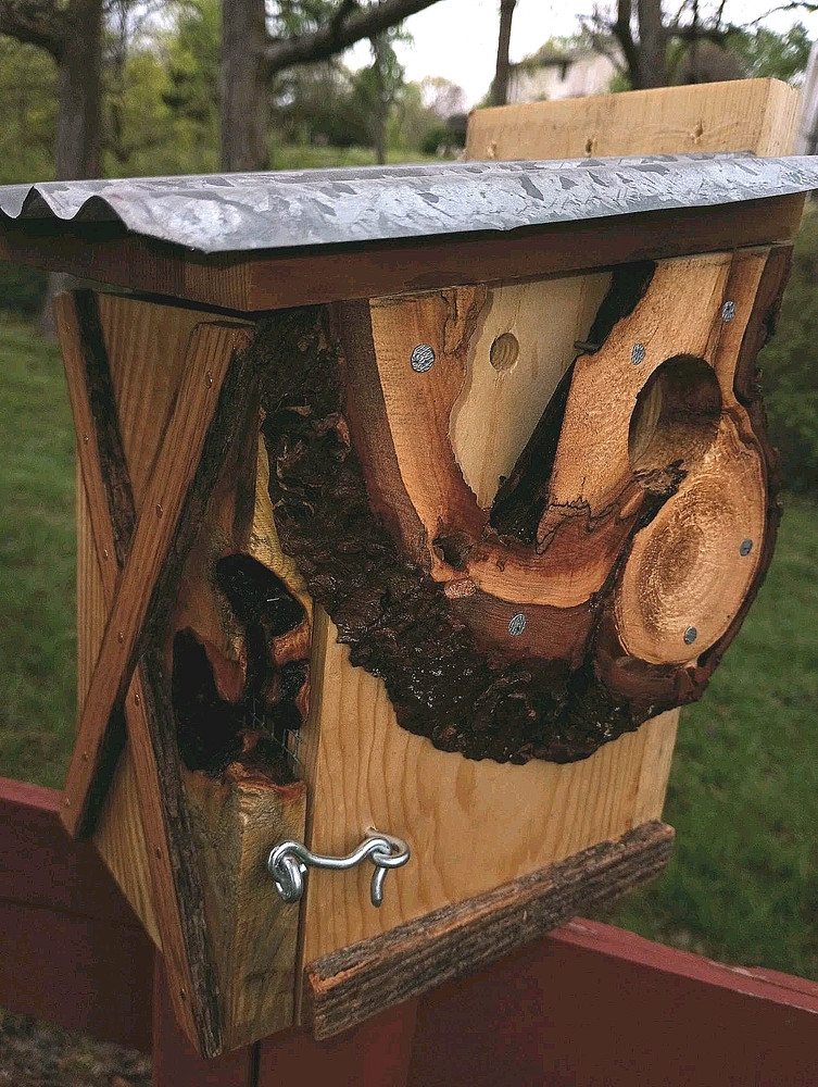 RUSTIC Handmade Birdhouse using Recycled/Reclaimed Materials