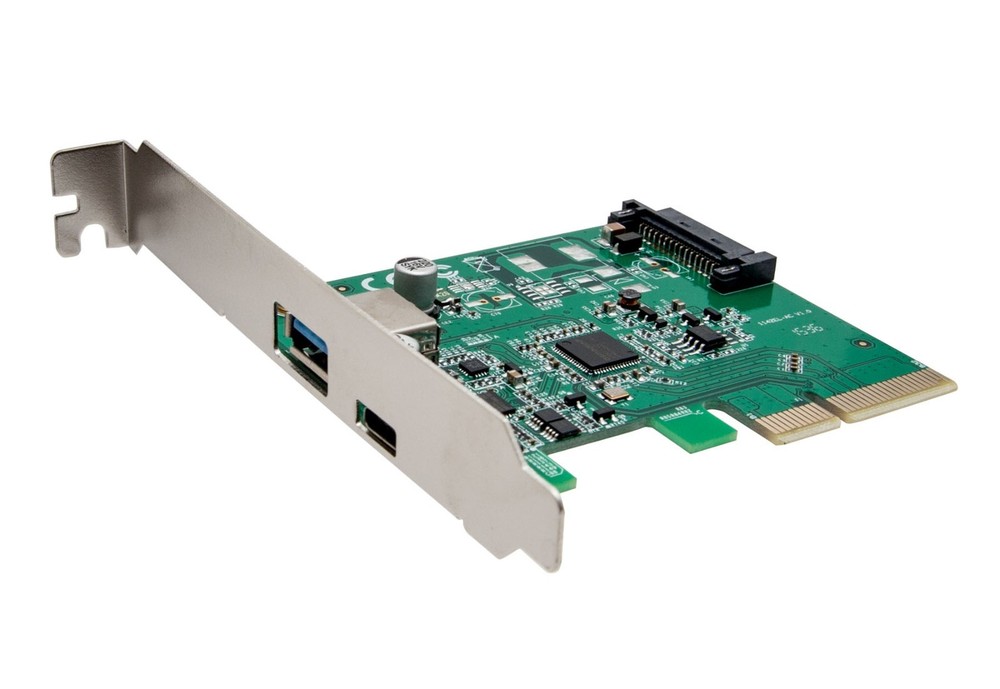 Open Box USB 3.1 Type C and Type A PCI-e x4 Card - SI-PEX20189