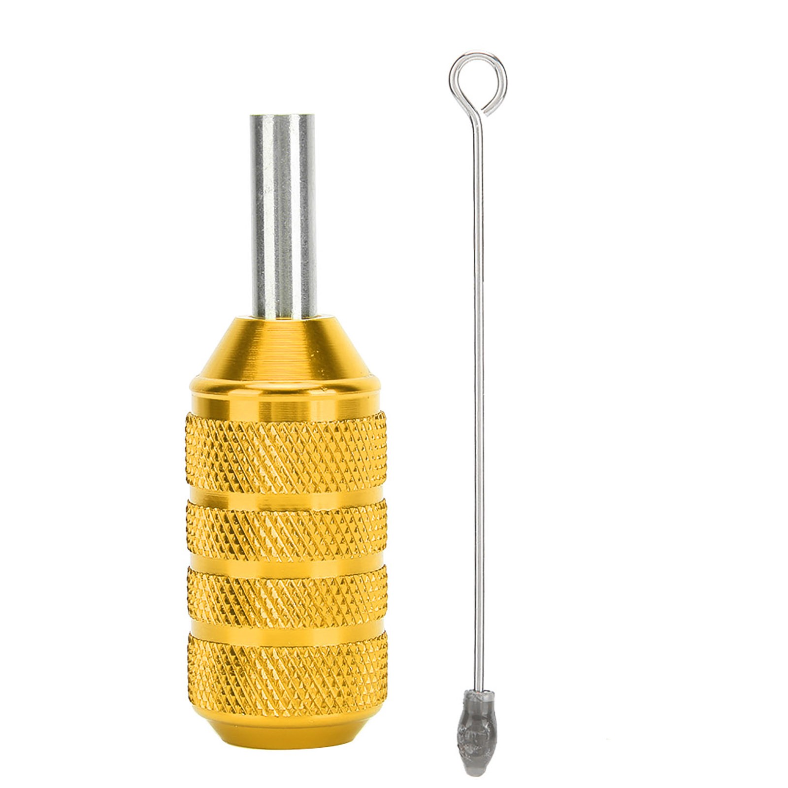 Gold 25mm Tattoo Machine Grip Aluminum Alloy Cartridge Needles Tattoo Grip