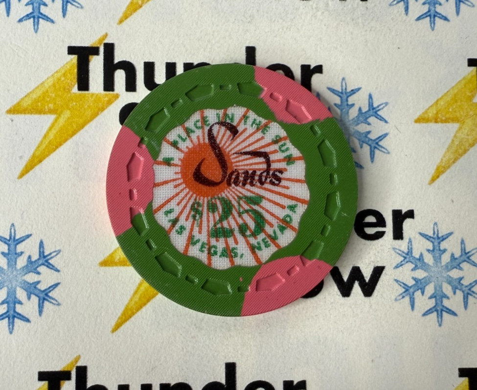 Casino Chip 25 Sands Hotel Las Vegas Nevada G2U