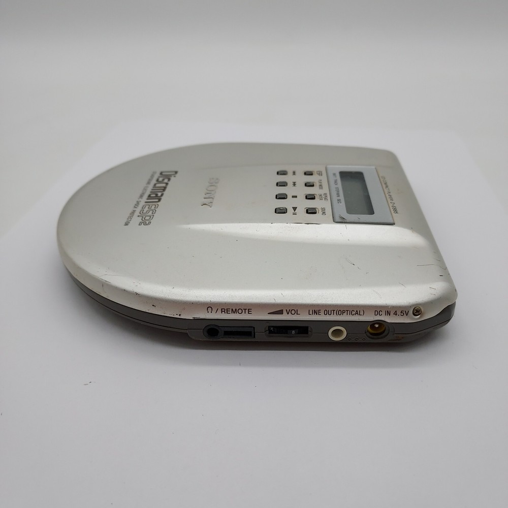 Sony Walkman D-E885 Discman Esp2 Protection Portable CD Player -Read Description