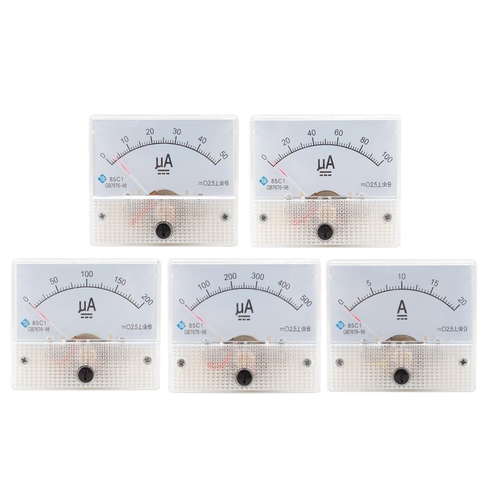 Analog Panel AMP Microamp Ammeter Ammeter DC