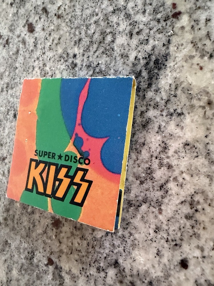 KISS 1983 BRAZIL CREATURES OF NIGHT TOUR PROMO MATCHBOOK SET AUCOIN VINTAGE RARE