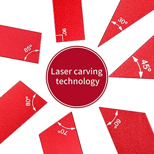 Router Table Setup Bars, 7pcs Aluminum Precision Setup Blocks Height 7 Pcs