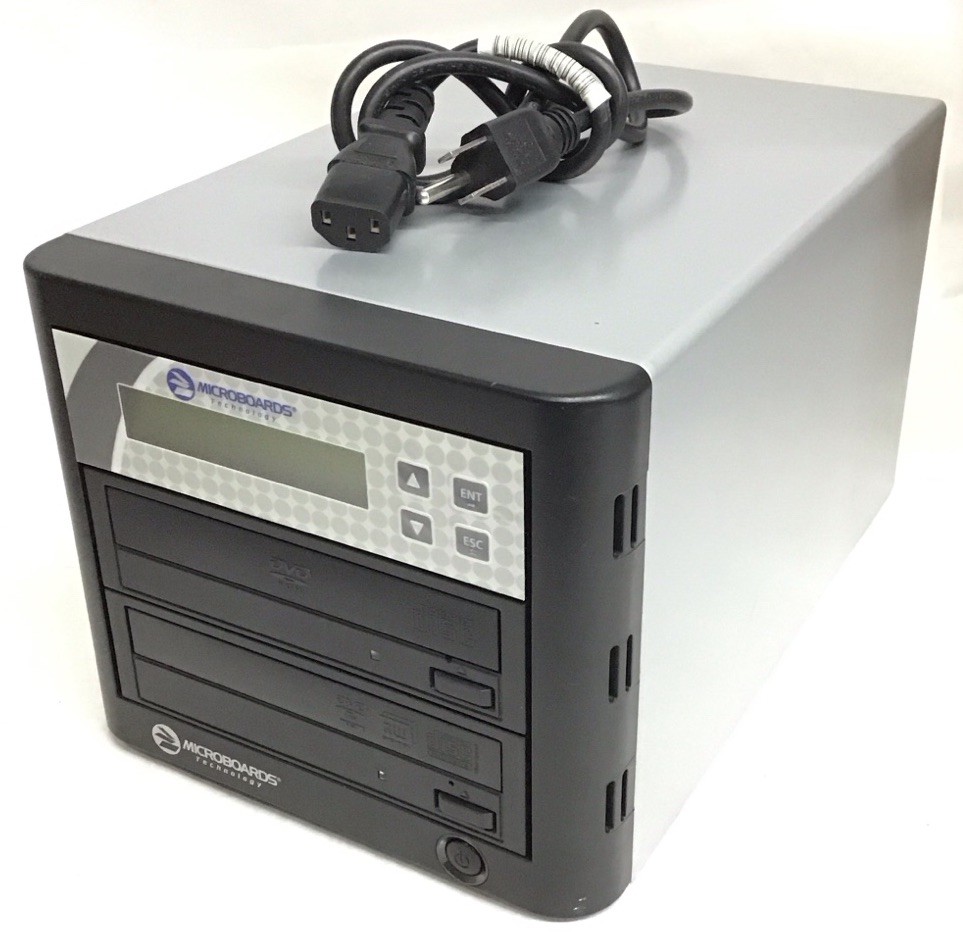 Microboards Technology QD-DVD-03 1:1 Multispeed CD DVD Cloner Duplicator Tower
