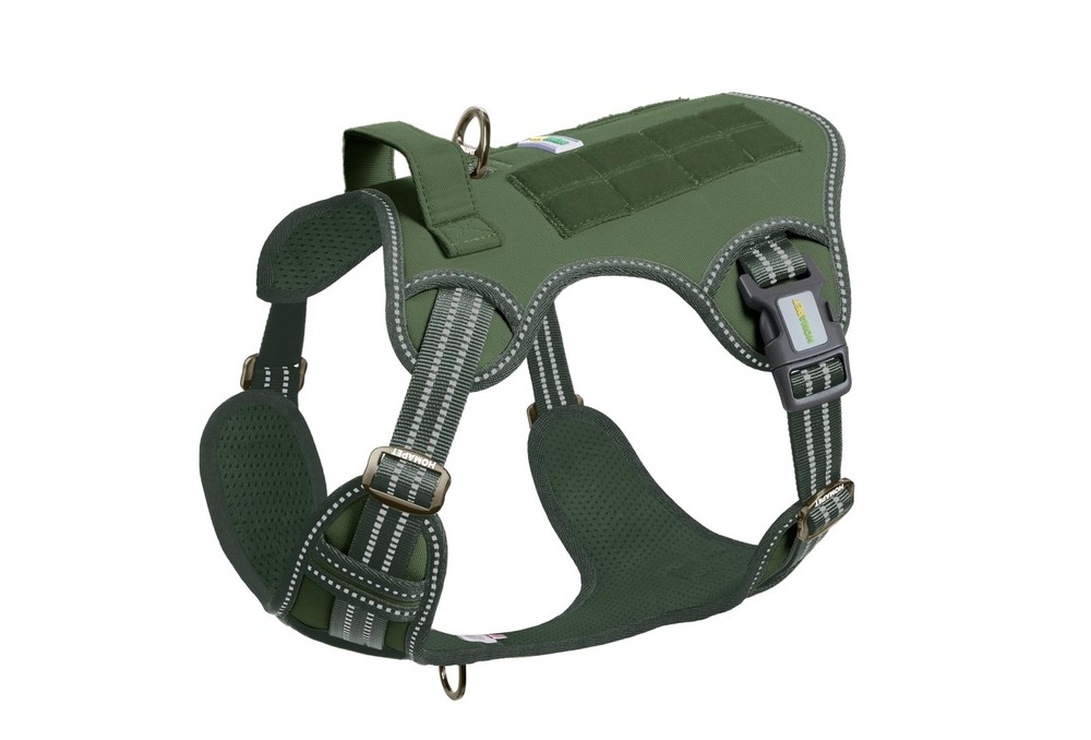 . Premium No-Pull Tactical Dog Harness with Adjustable Straps Soft Padded Des...