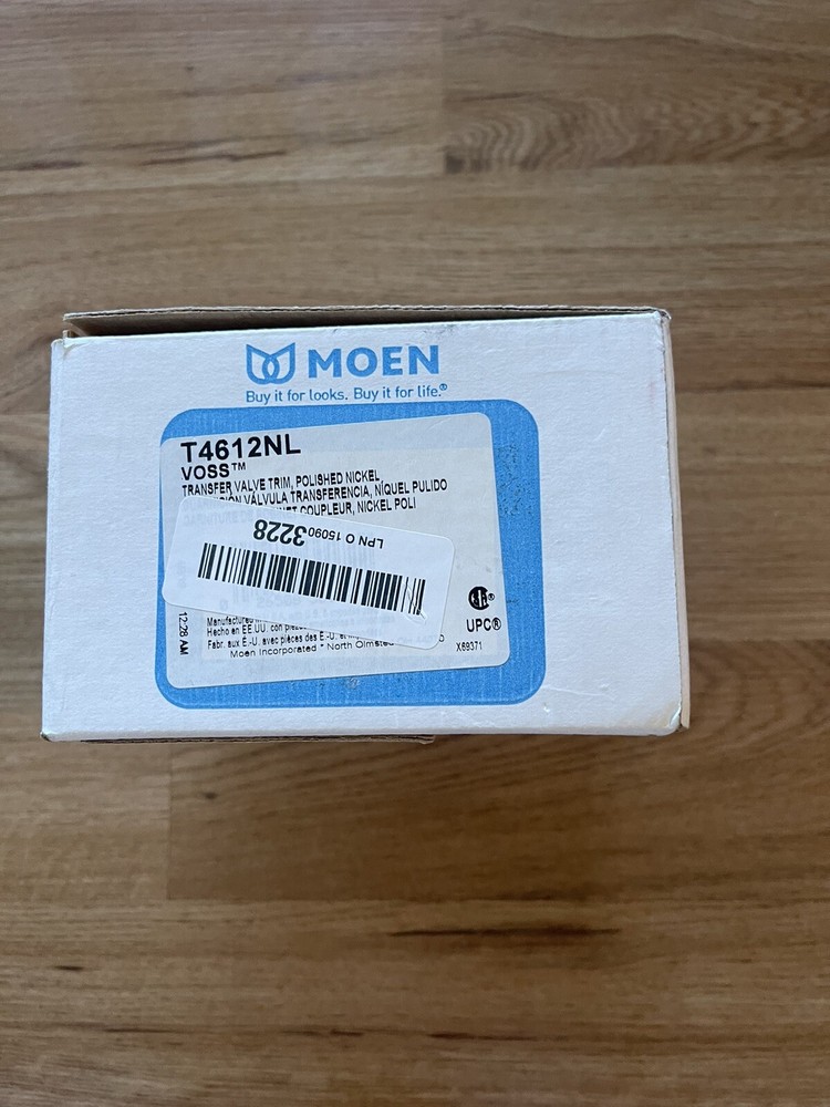 Moen T4612 Voss Diverter 3-Function Shower Transfer Valve Trim Kit
