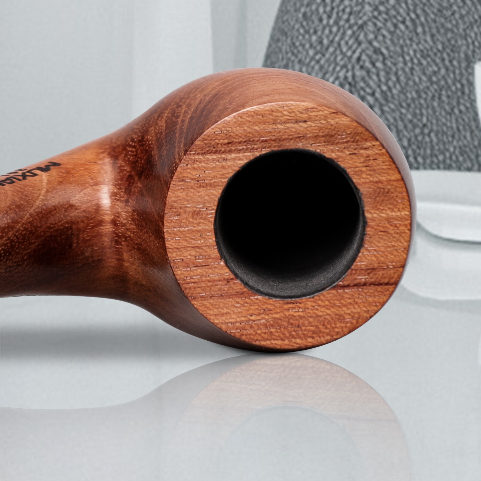 Rosewood Churchwarden Gandalf Pipe Long Stem Bent Tobacco Pipe With Accessories