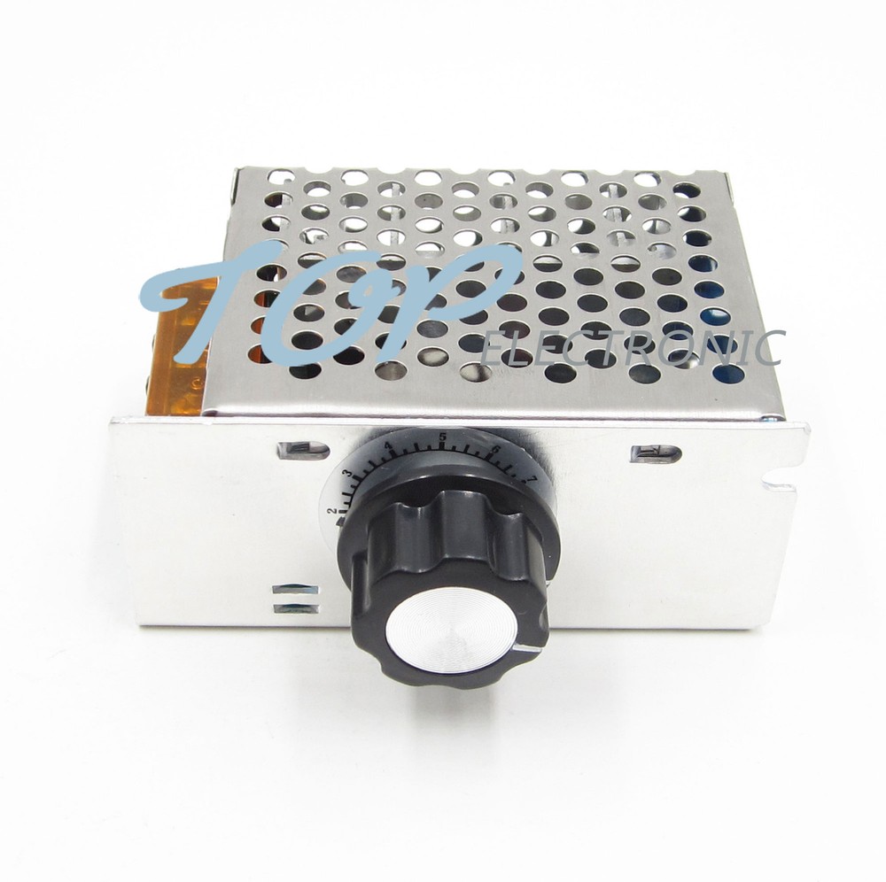 4000W 220V AC SCR Motor Speed Controller Module Voltage Regulator Dimmer