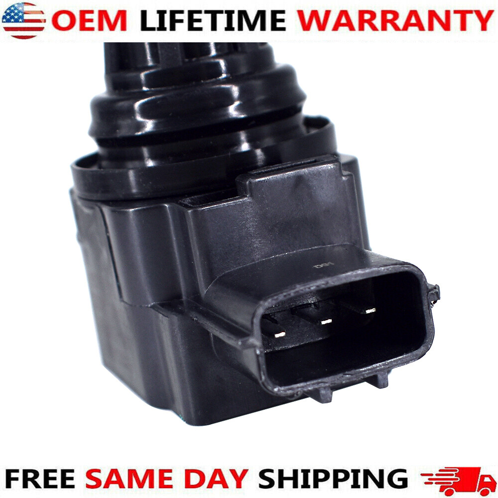 OEM Ignition Coil & NGK Ruthenium Spark Plug For 07-19 Nissan Altima Versa UF549