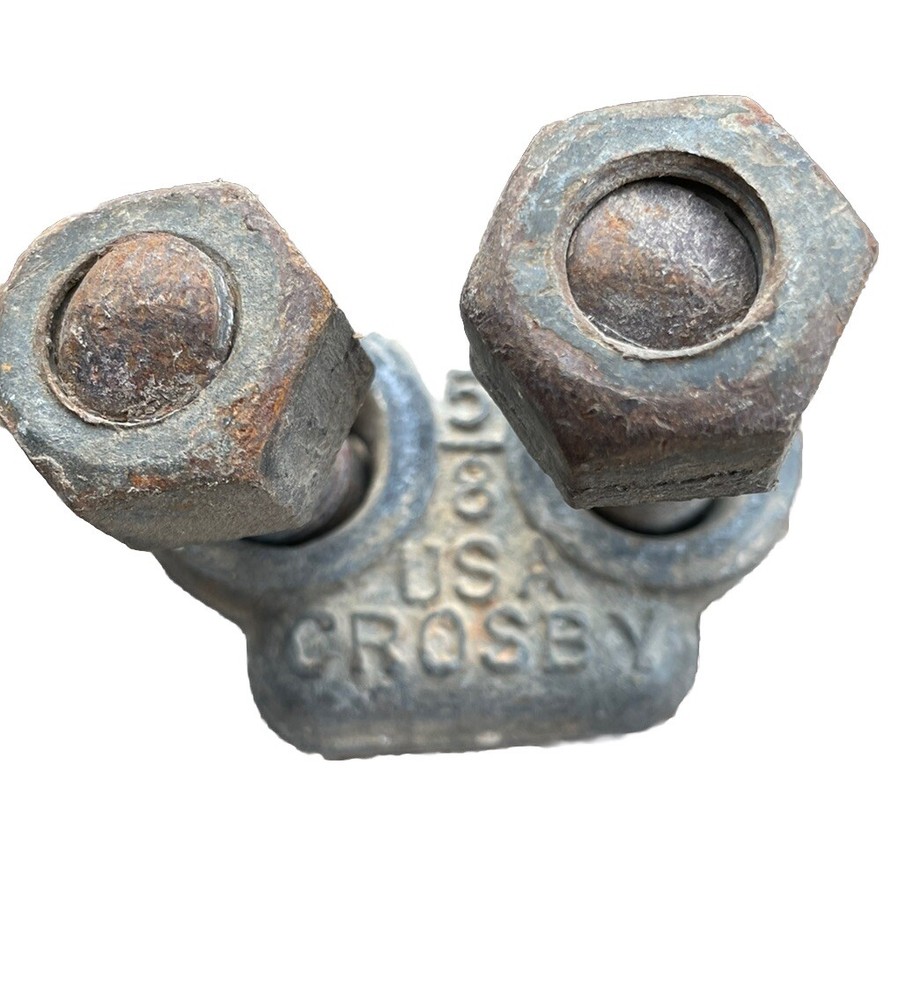 14 Small Type Clevises Crosby Some Double Type Some 5/8 Some 1/2