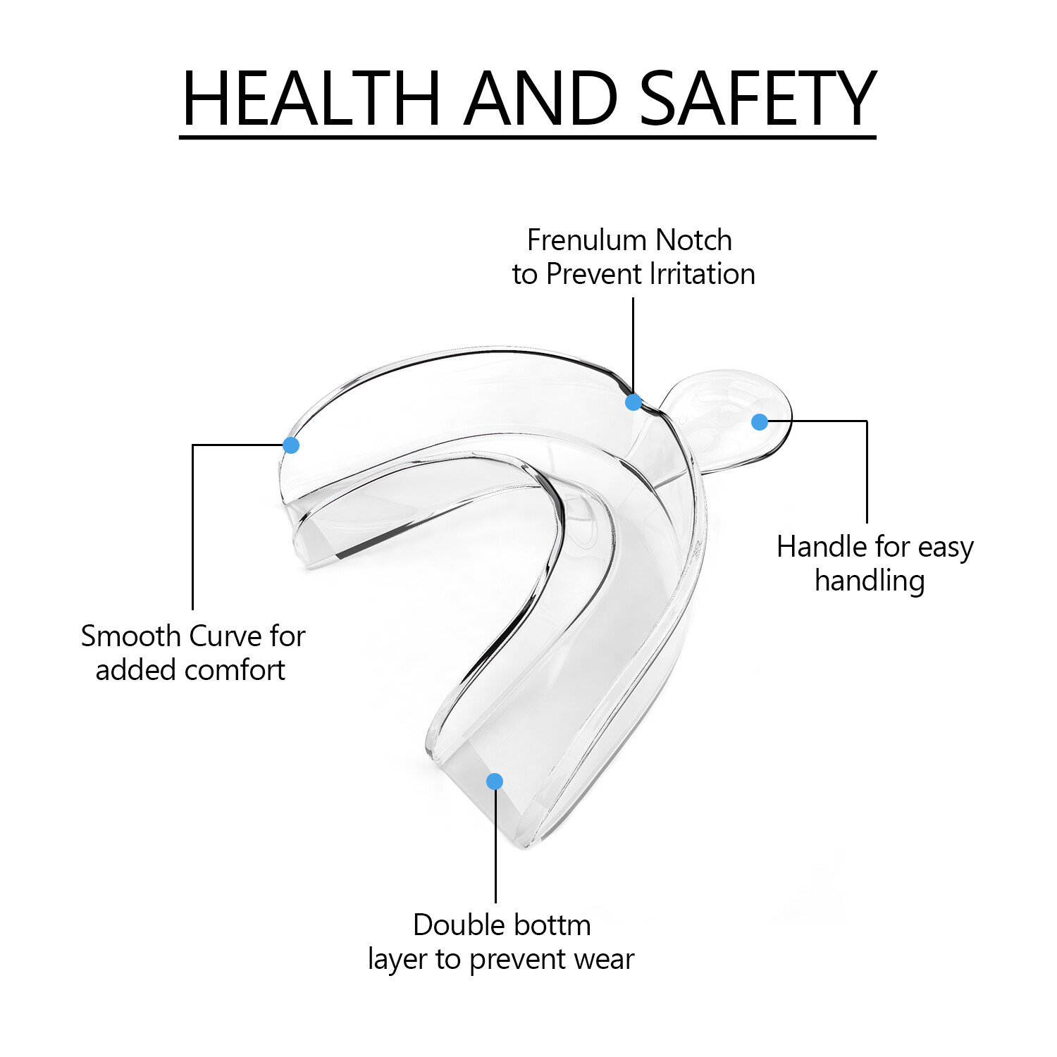 Moldable Mouth Guard Grinding Mold Thermoforming Teeth Whitening Trays