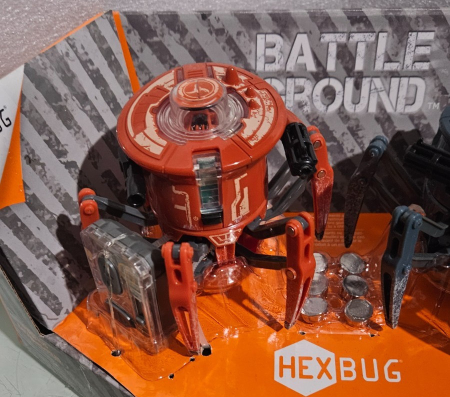 hexbug hex bug SPIDER FIGHT WITH LIGHT DUAL PACK NEW no box plastic canopy