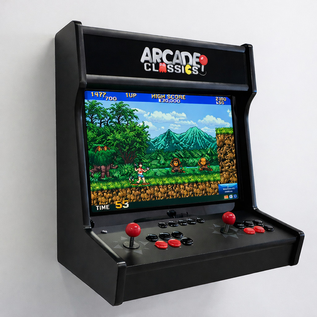 2 Player Wall Mount Arcade Machine or Tabletop